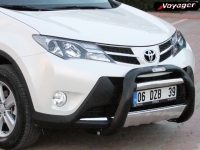 Защита бампера передняя Toyota (тойота) RAV4 (рав 4) (2013 по наст.) ― PEARPLUS.ru